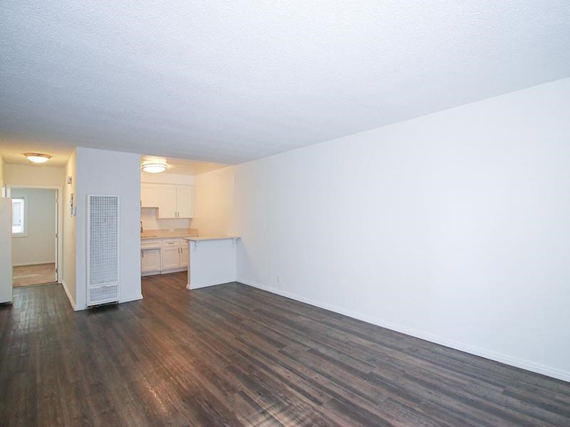 Via Esplanade Apartments Redondo Beach Interior Living Area and Kitchen