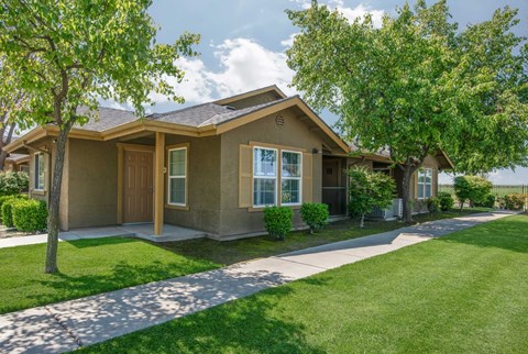 Village at Chowchilla exterior apartment entrance