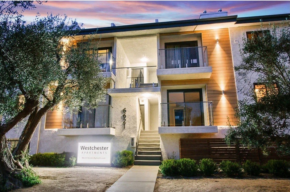 Westchester Apartments front entrance