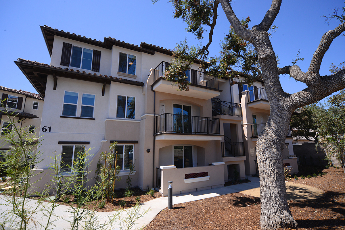 Yolo Apartments Building Exterior Tree Planter