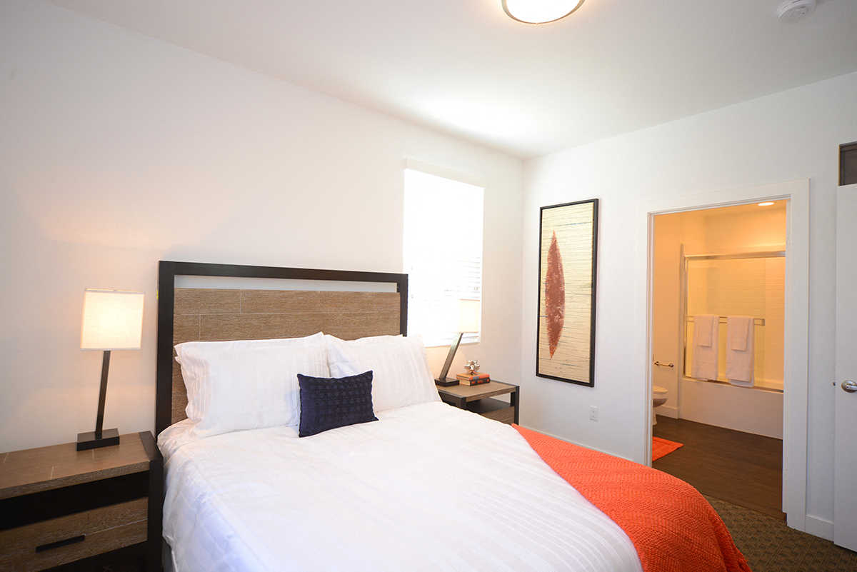 Yolo Apartments Furnished Master Bedroom