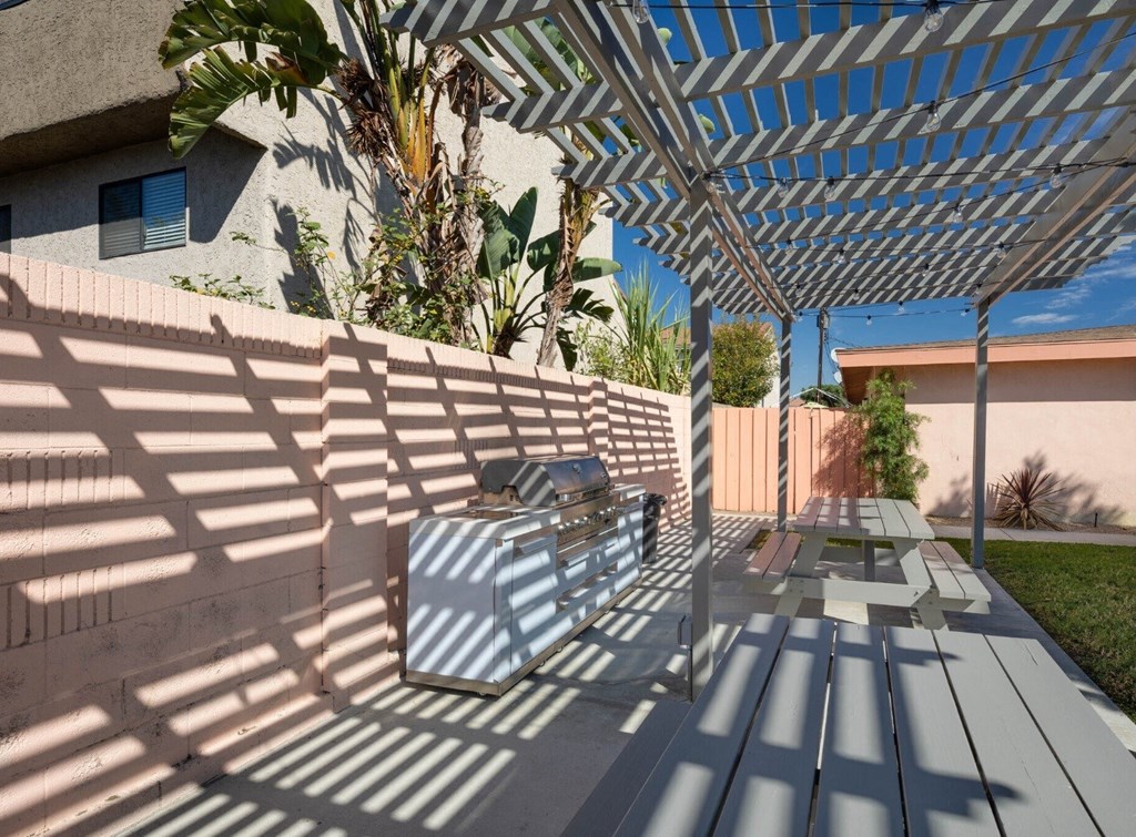 Cypress Village bbq area