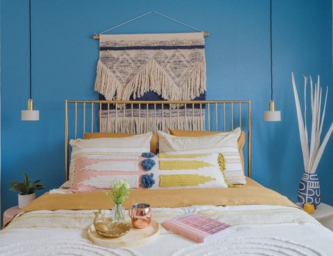 cypress village bedroom with bed