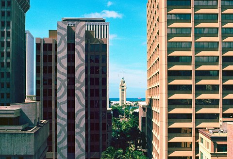 view of the city