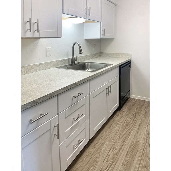 El Castillo Apartments kitchen area with appliances