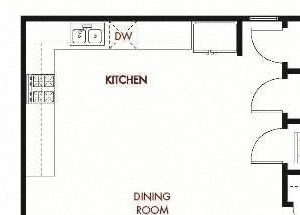 YOLO West two bed two bath floor plan with decks YOLO West two bed two bath floor plan with decks