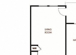YOLO West one bed one bath floor plan YOLO West one bed one bath floor plan