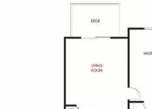 YOLO West two bed two bath floor plan YOLO West two bed two bath floor plan