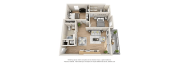 a floor plan is shown in this image