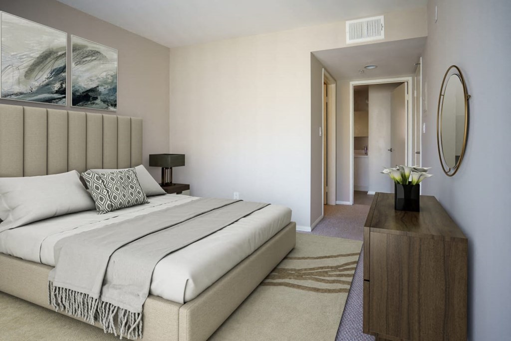 1422 on 6th staged bedroom