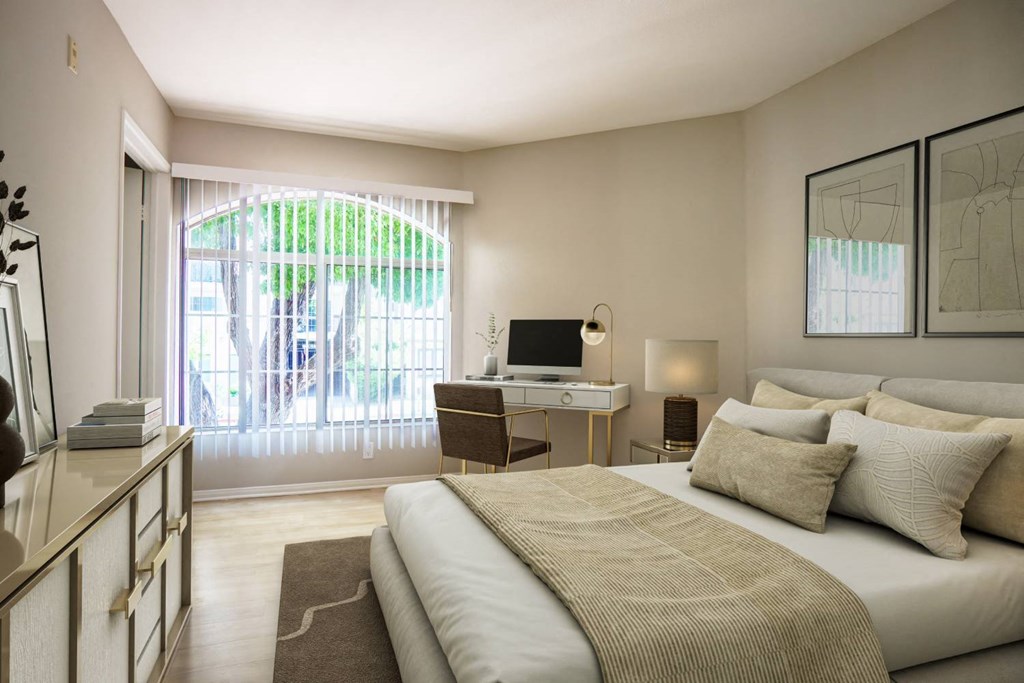 1428 on 6th staged bedroom