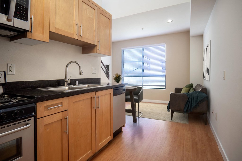 olympic studios kitchen with sink