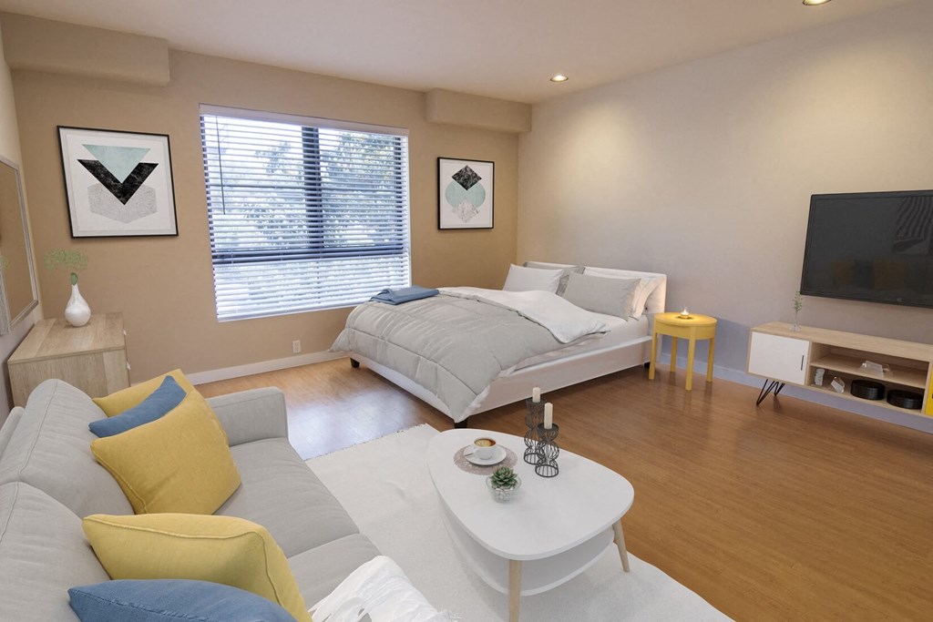 olympic studios living room with window