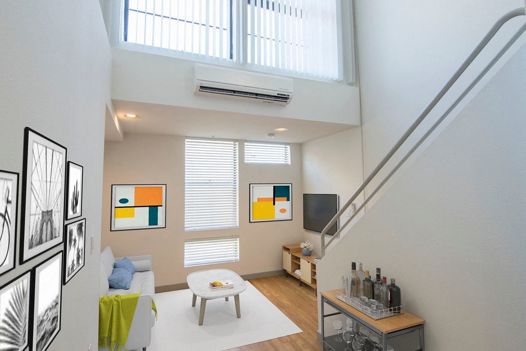 olympic studios staged living room