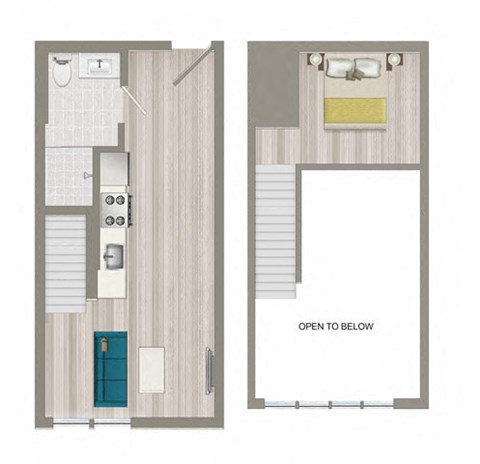 olympic studios loft floorplan