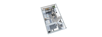 Edendale 3D Floor Plan Studio C