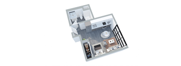 Edendale 3D Floor Plan Studio G