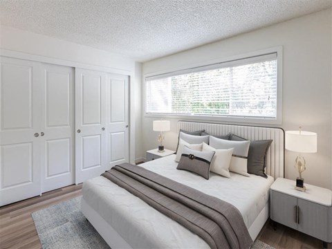 Larkspur West Linn Staged Bedroom