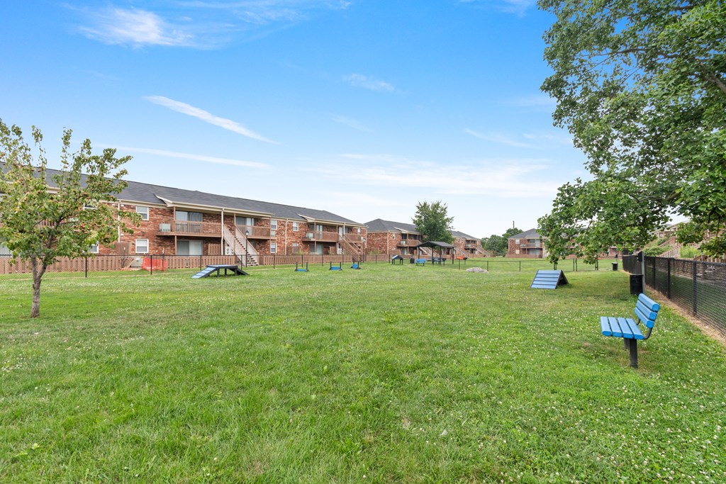 our apartments offer a spacious yard for residents to enjoy