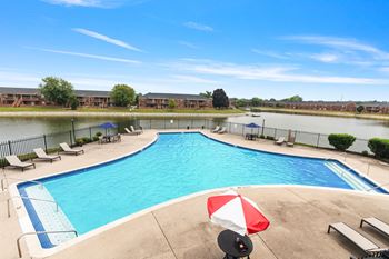 take a dip in our resort style pool