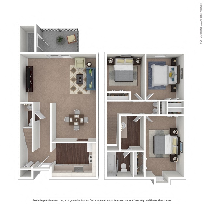2 bedroom floor plan  the clubhouse at