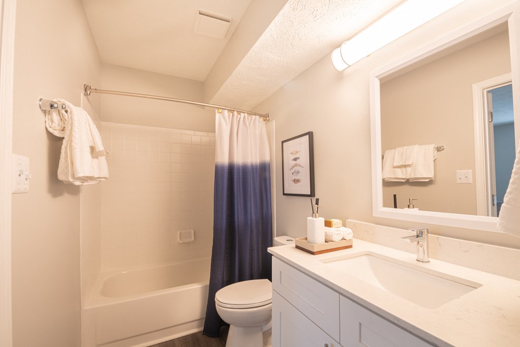 this is a photo of the bathroom of a 560 square foot, 1 bedroom apartment at as