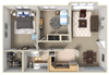 2 Bedroom 1 Bathroom