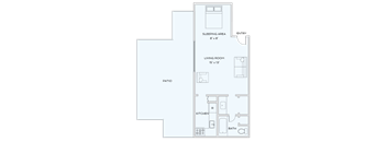 Lake Castleton Apartments Homes | Indianapolis, IN | Floor Plan