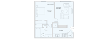 Lake Castleton Apartment Homes | Indianapolis, IN | Floor Plan