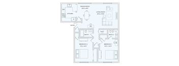 Lake Castleton Apartment Homes | Indianapolis, IN | Floor Plans
