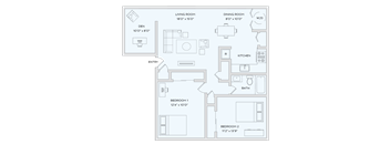 Lake Castleton Apartment Homes | Indianapolis, IN | Floor Plans