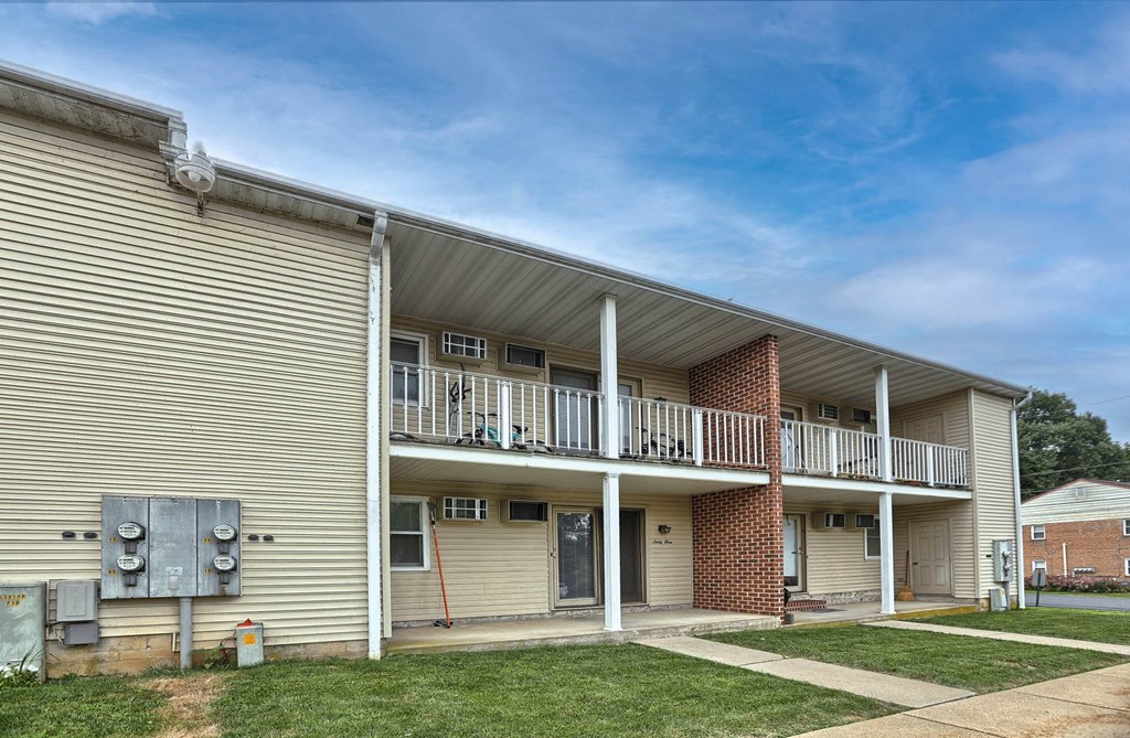 the building where the apartment is located