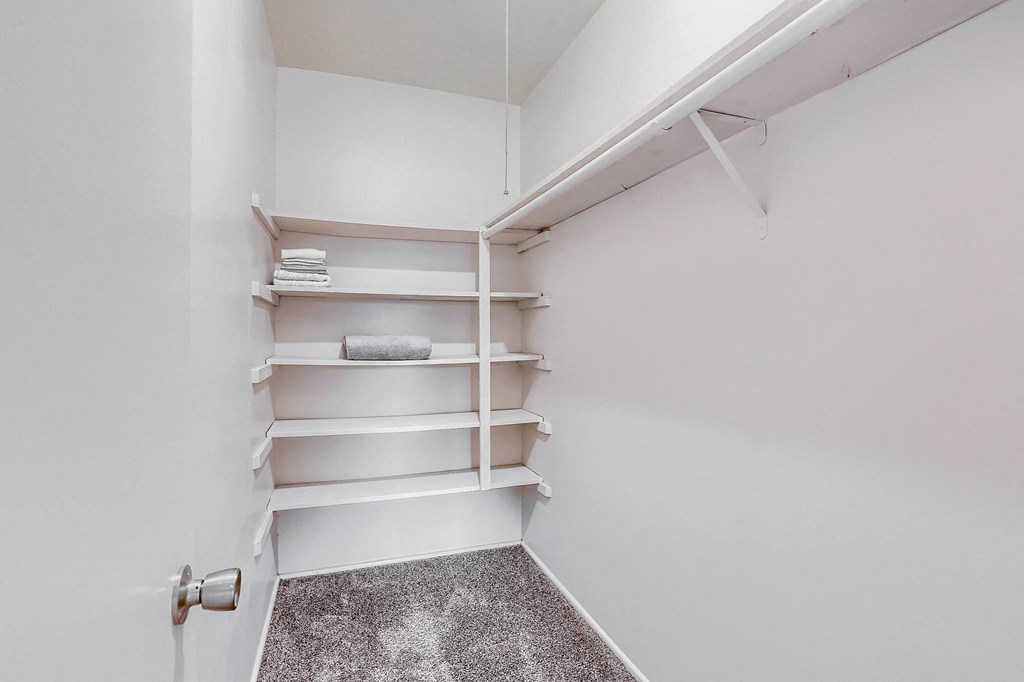 Camp Hill 1 Bedroom Closet| Long Meadows Apartments in Camp Hill PA