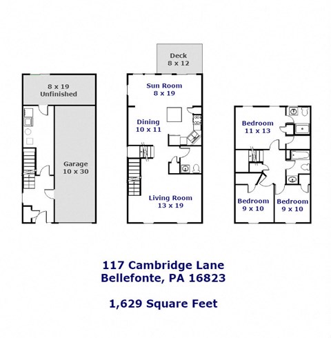 117 Cambridge Lane 3 Beds Apartment, Townhouse for Rent - Photo Gallery 3