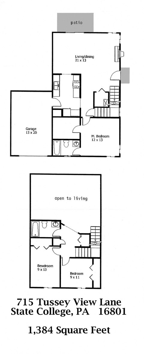 715 Tussey Lane 3 Beds Apartment, Townhouse for Rent - Photo Gallery 10