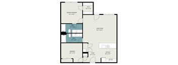 Two Bedroom Apartments | Oakwood Hills Apartments | PMI