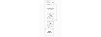 Camp Hill Apartment Floor Plan D | Camp Hill Apartments | Centerpointe Apartments