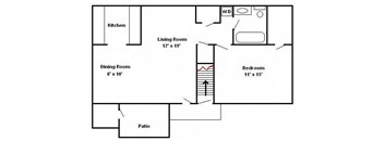 1 Bedroom Apartment  Hershey Apartments | Braircrest Gardens Apartments