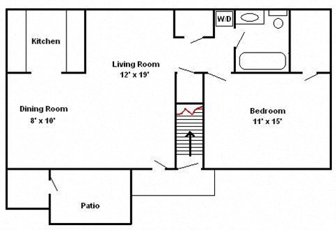 1 Bedroom Apartment  Hershey Apartments | Braircrest Gardens Apartments