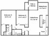 Two Bedroom in Hershey Two Bedroom Hershey Apartments | Braircrest Gardens Apartments