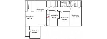  3 Bedrooms  Hershey Apartments | Braircrest Gardens Apartments