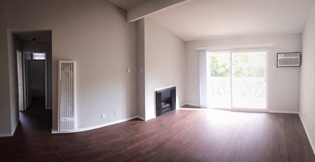 Cozy fire place in the living room