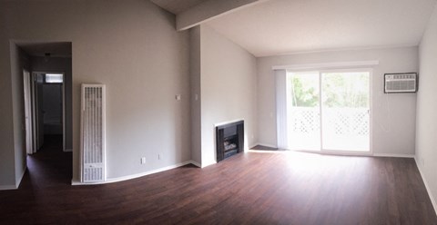Cozy fire place in the living room