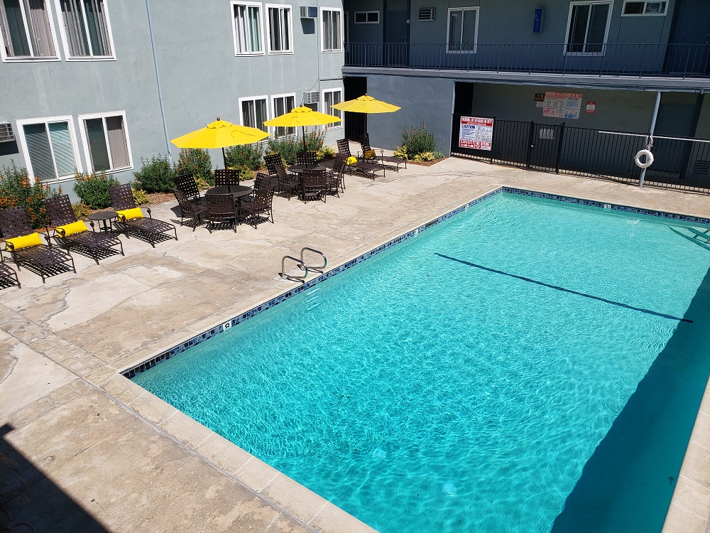 Villa Park swimming pool.