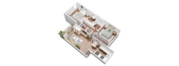 2 Bedroom Apartment Veteran