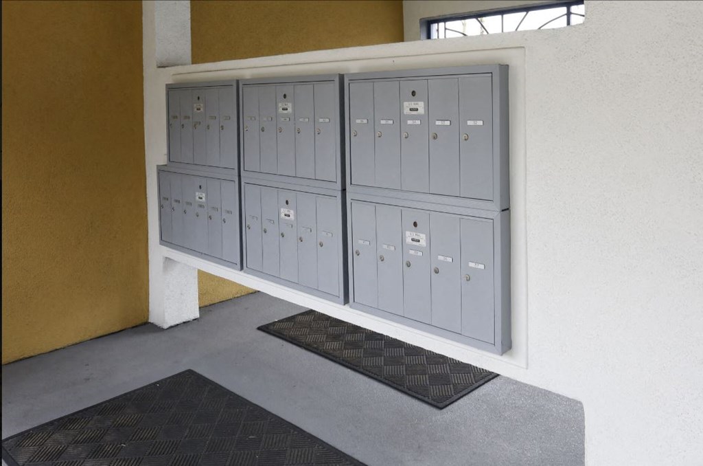 Apartment mailboxes