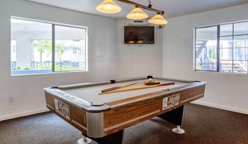 Recreation Room with Pool Table
