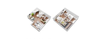 Chadron Apartments Townhouse Harvard Floorplan