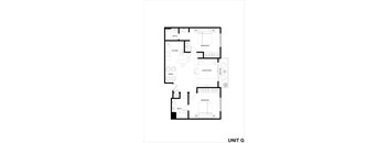 A black and white diagram of a house layout with labeled rooms.
