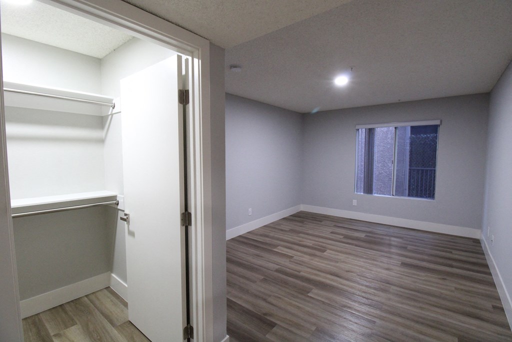 Bedroom with Large Walk-In Closet